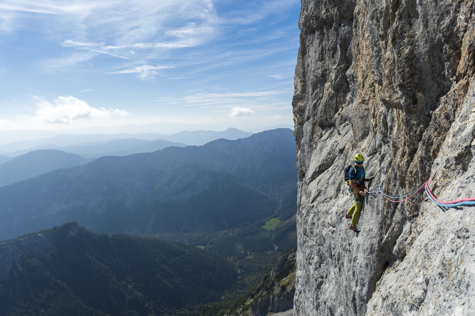 Hohe Wand - Draschgrat, Spontane Tour, Klettern Alpenverein